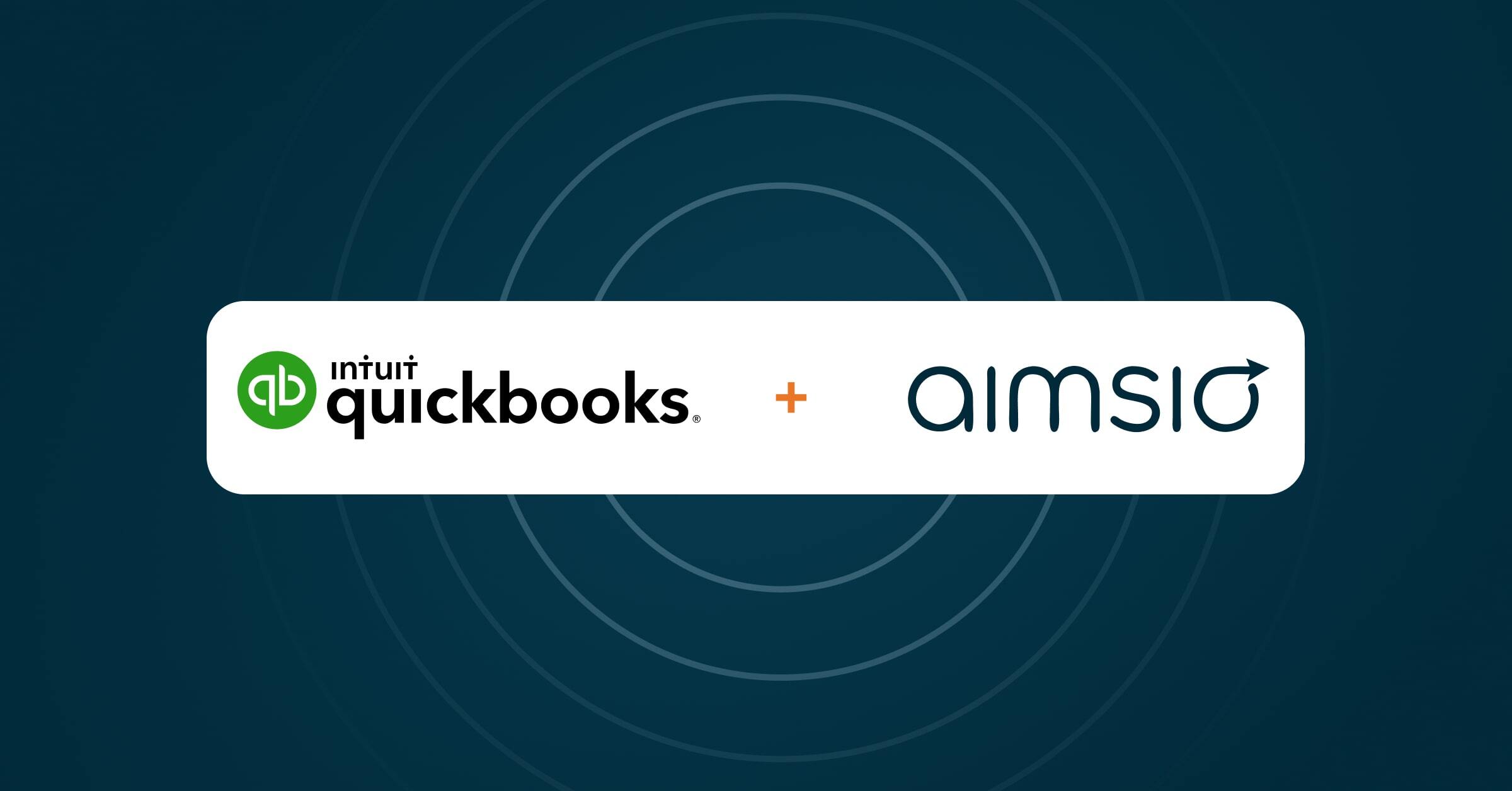 Aimsio and QuickBooks Online integration