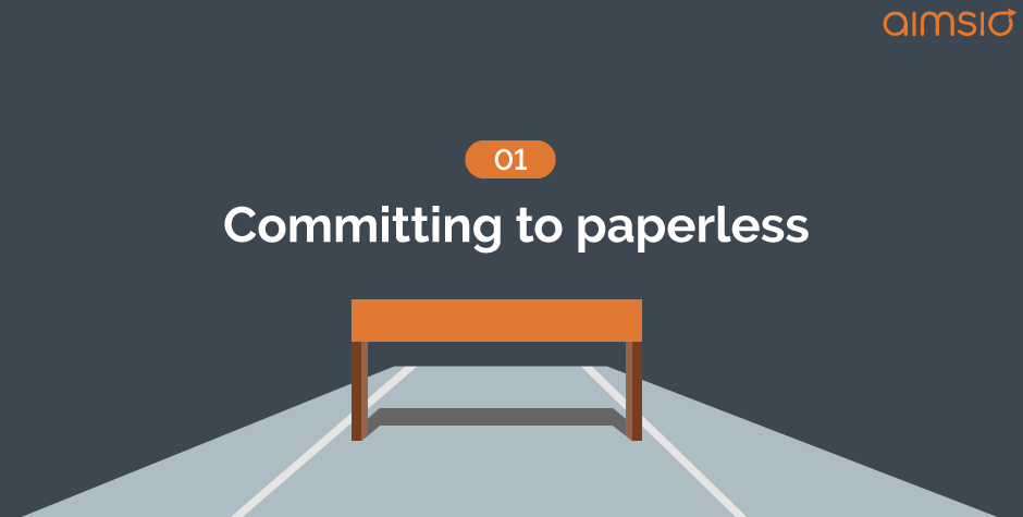 implementation hurdle3-committing-to-paperless