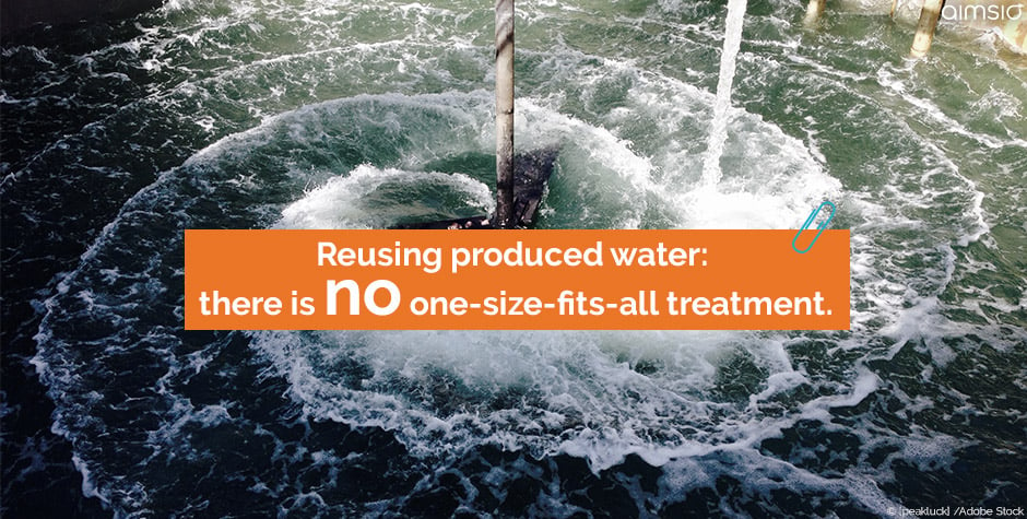 reusing produced water